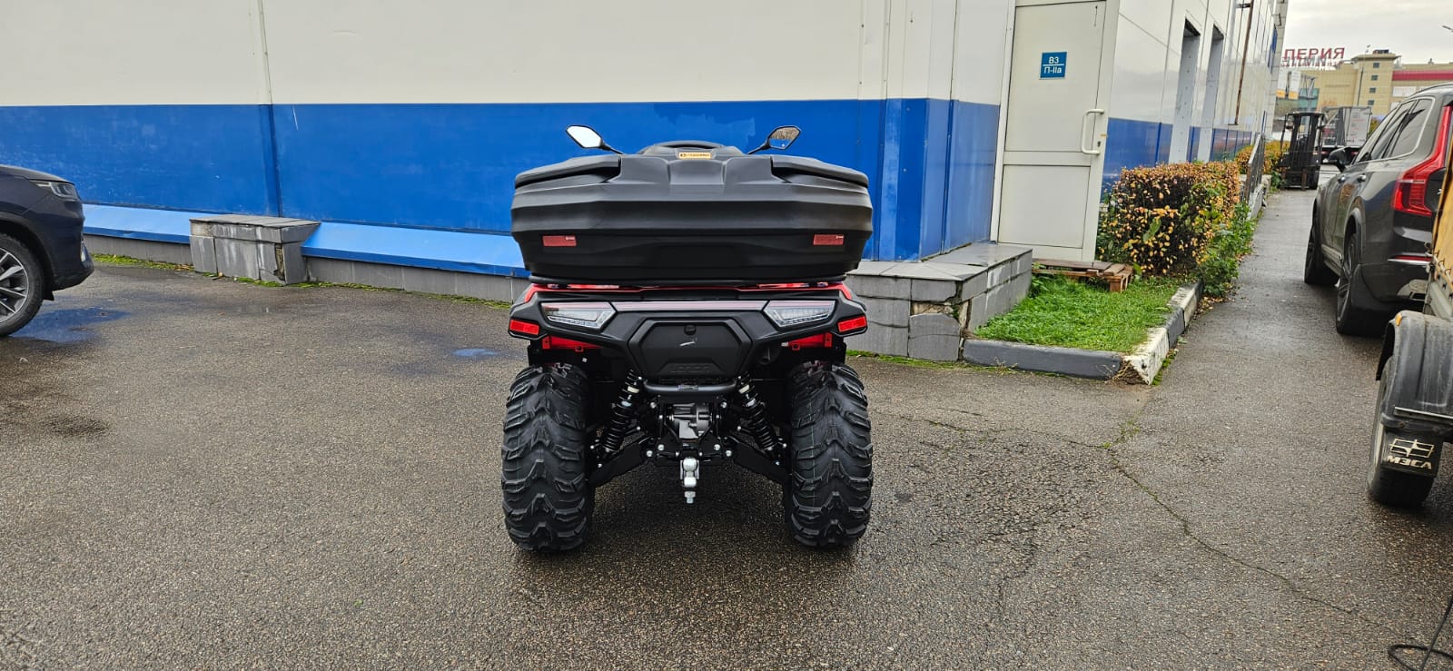 Кофр задний Loncin Xwolf 550 Кофр задний Loncin Xwolf 550